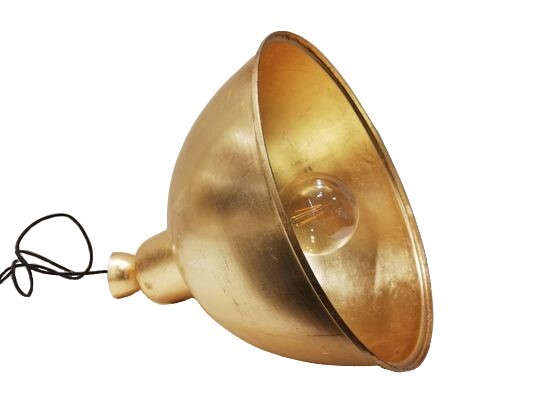 Gilded ceiling lamp - Candeeiro de tecto folheado a ouro