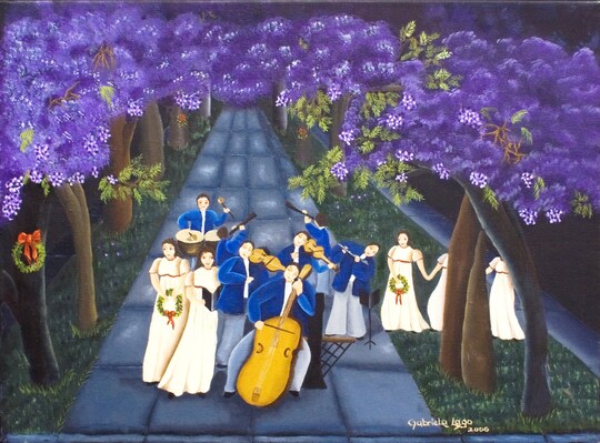 "Calle del jacarandá" by Gabriela Lago - Argentine