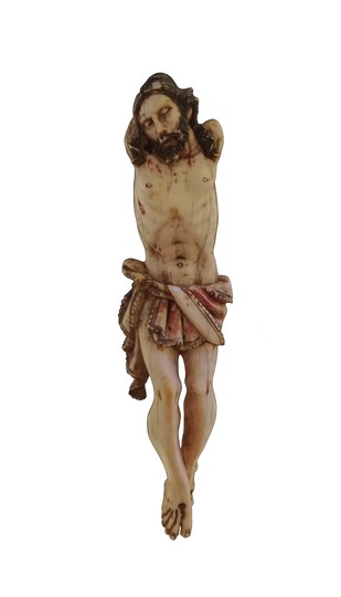 Indo-portuguese ivory Christ - Cristo indo-português em marfim