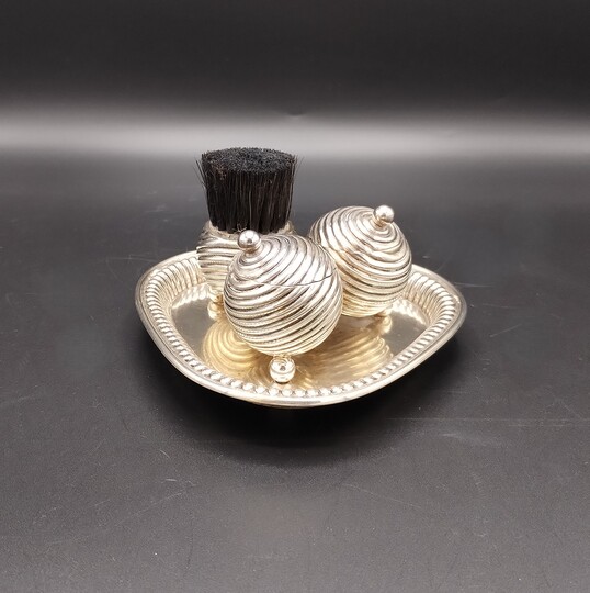 Silver inkwell - Tinteiro em prata