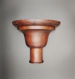 Mahogany wall shelf., 18,5x22,5x12,... 20th century - séc. XX
