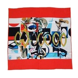 silk scarf, 88x88 cm,