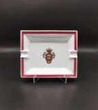 NG-ARA porcelain. Made by order for the opening of the Pousada D. Maria I in Queluz. Marked NG PORTUGAL - POUSADA D. MARIA I - QUELUZ - ARA, 16x19x3cm, 1995
