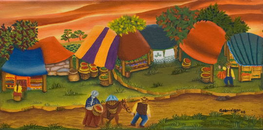 "La feria" by Gabriela Lago - Argentine