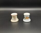 Hand painted portuguese inkwell. Sold individually. , 6,2x5,8cm, 1900-1950