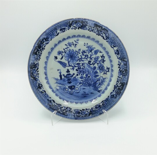 Chinese export porcelain plate - Prato chinês de porcelana de exportação I