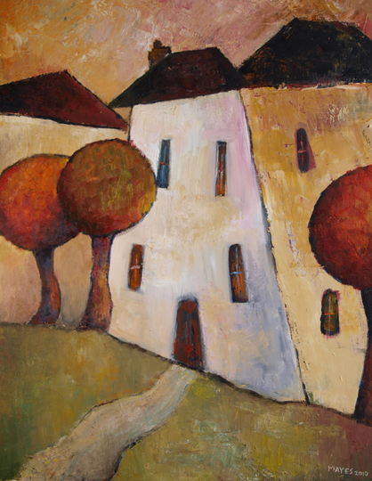 Three Huddled Houses