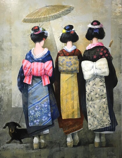 Tres geishas