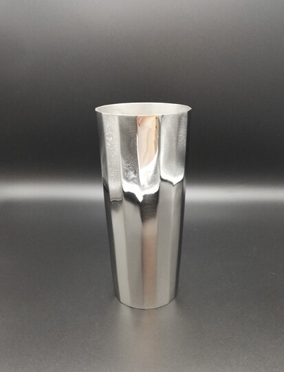 Silver plated vase - Jarra em casquinha