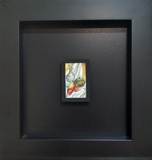 Miniature in oil on wood, 2,5cm x 4,5cm, 2009