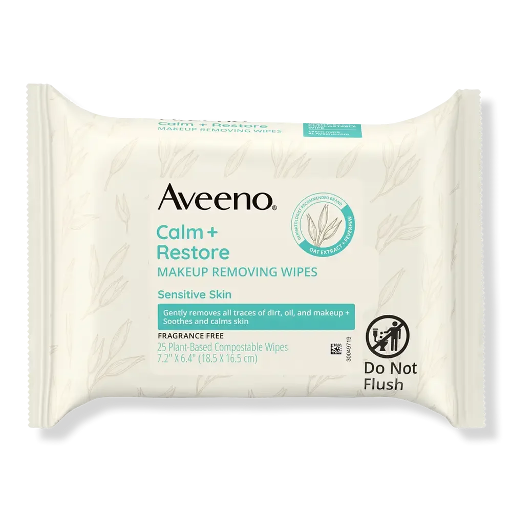 Calm + Restore Makeup Remover Wipes