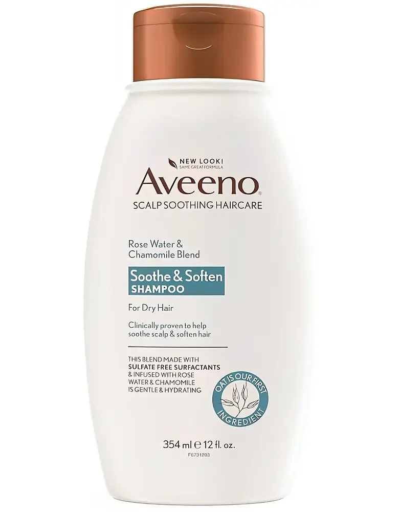Rose Water & Chamomile Blend Soothe & Soften Shampoo