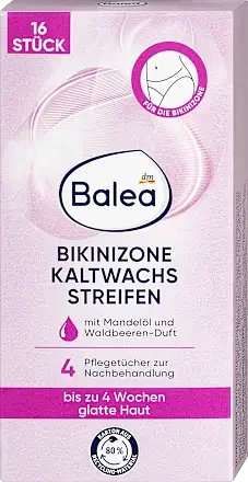 Bikinizone Kaltwachsstreifen
