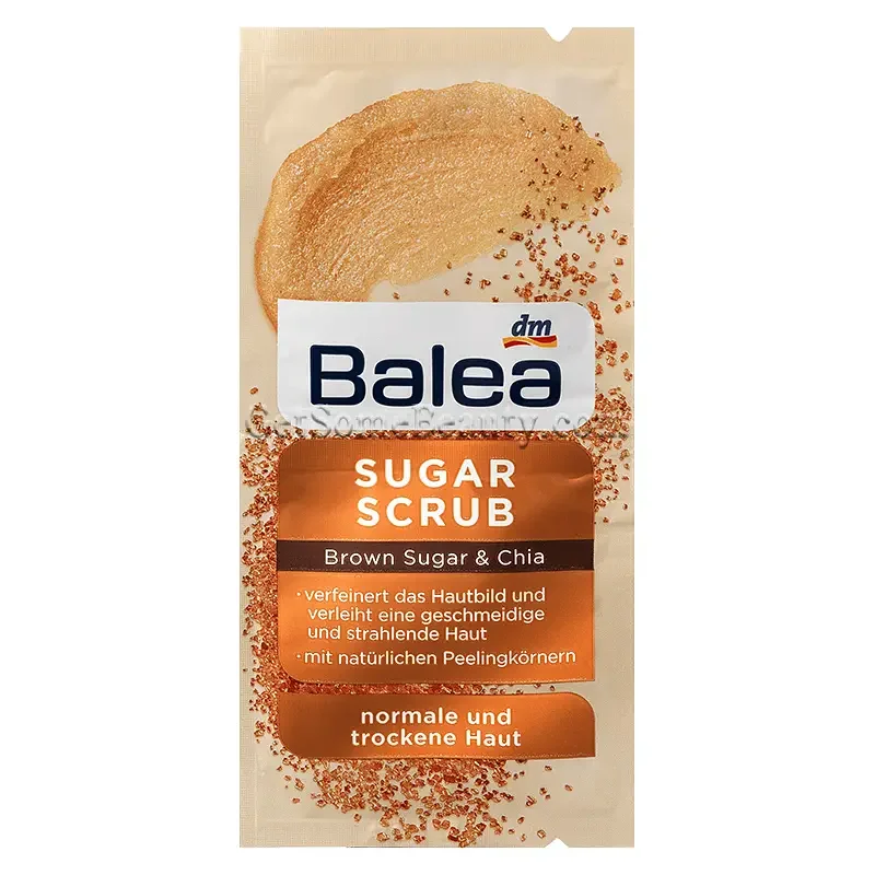 Brown Sugar And Chia Scrub