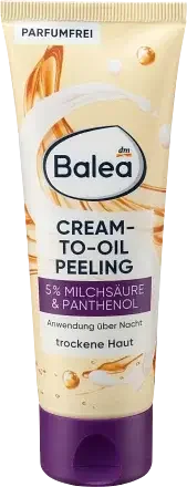 Cream-To-Oil Peeling