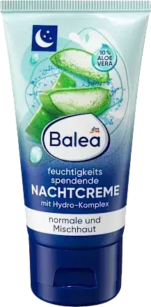 Feuchtigkeitsspendende Nachtcreme