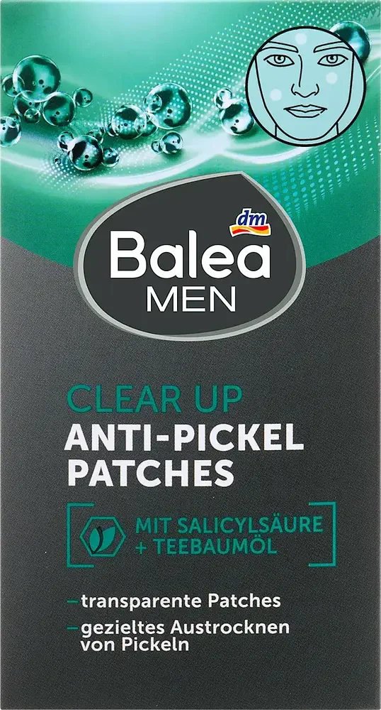 Men Clear Up Anti-Pickel Patches
