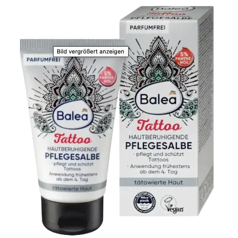 Tattoo Hautberuhigende Pflegesalbe