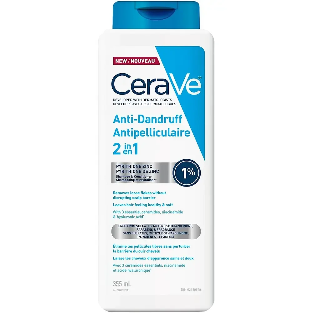 2-In-1 Anti-Dandruff Hydrating Shampoo & Conditioner