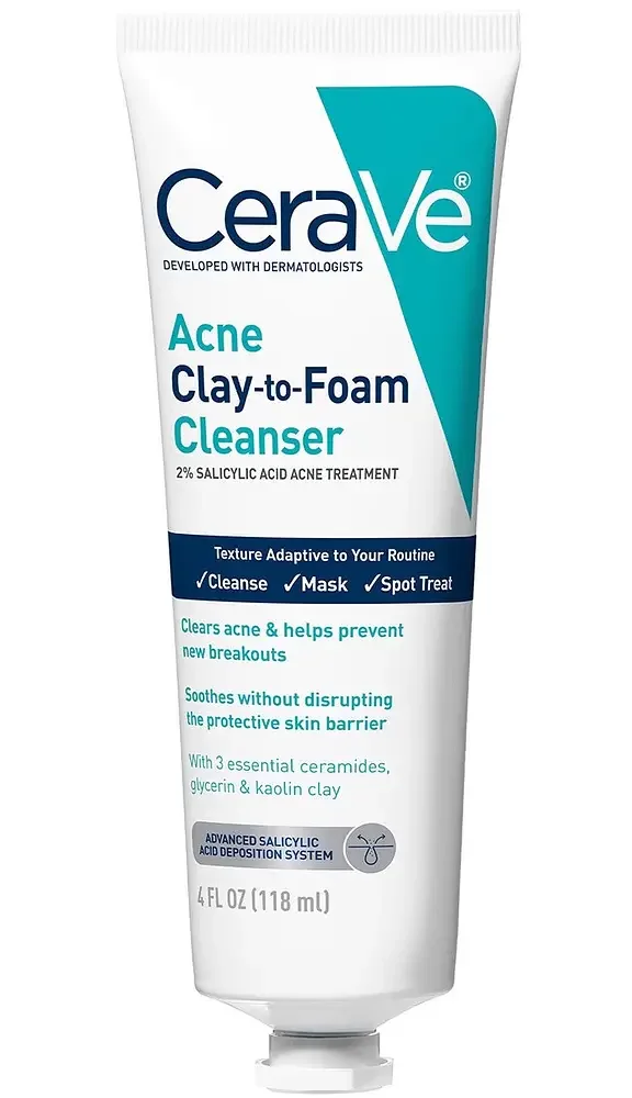 Acne Clay To Foam Cleanser
