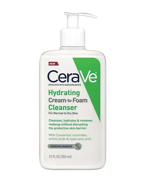 Hydrating Cream-To-Foam Cleanser