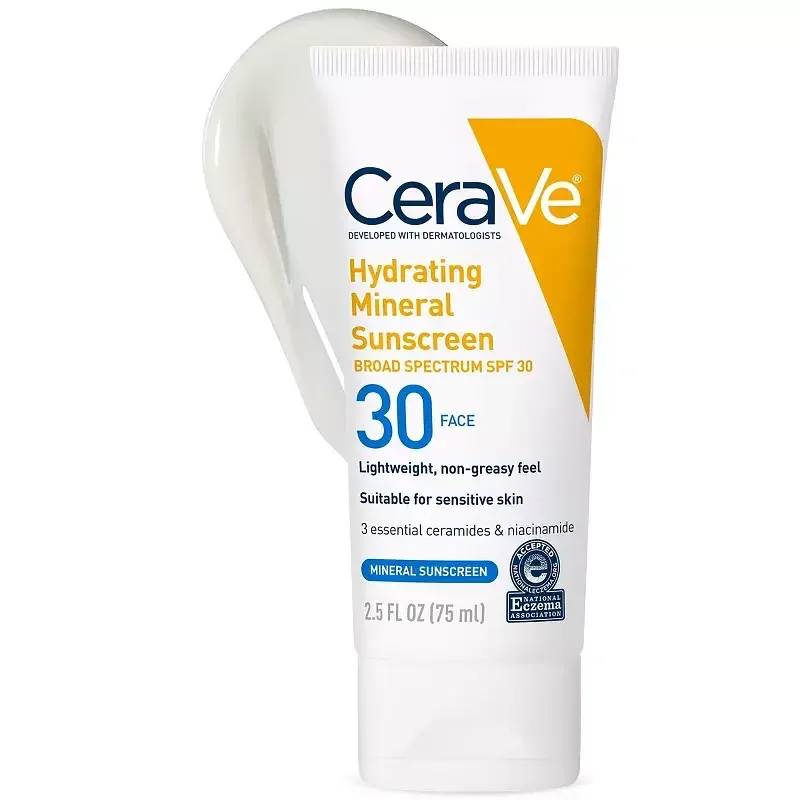 Hydrating Mineral Sunscreen SPF 30 Face Lotion