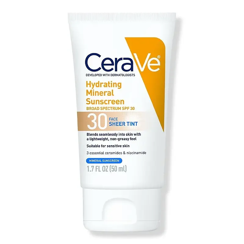 Hydrating Mineral Sunscreen Face Sheer Tint SPF 30