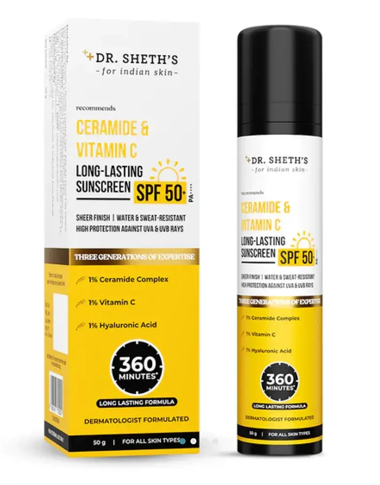 Ceramide & Vitamin C Long Lasting Sunscreen SPF 50