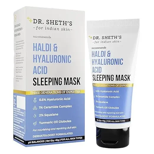 Haldi & Hyaluronic Acid Sleeping Mask