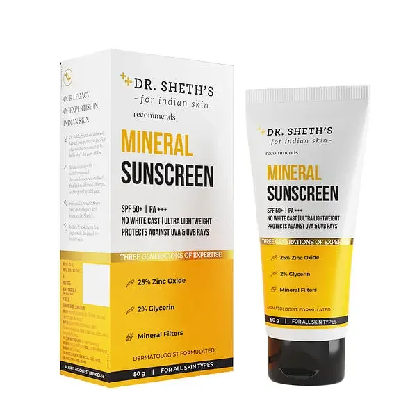 Mineral Sunscreen With SPF 50+ PA+++