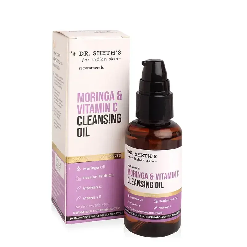 Moringa And Vitamin C Cleansing Oil