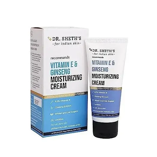 Vitamin E & Ginseng Moisturizing Cream