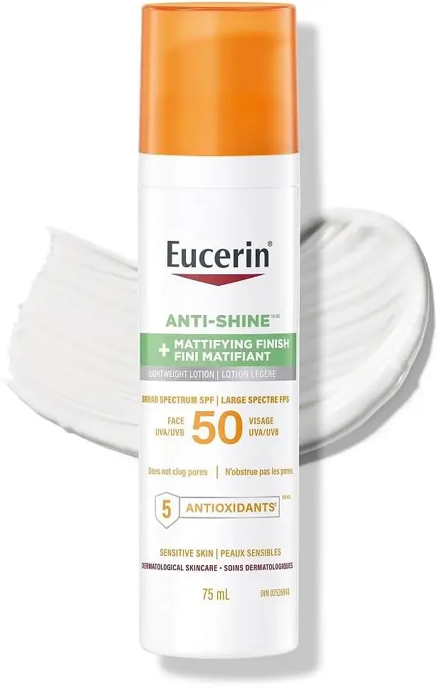 Anti-Shine Mattifying Finish Sunscreen SPF 50