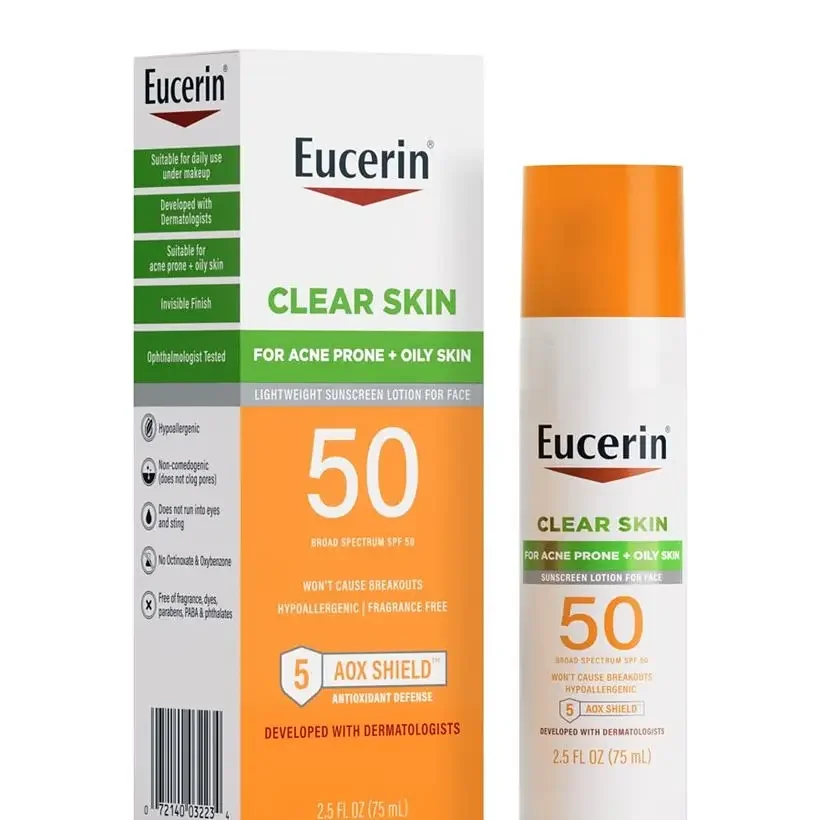 Clear Skin SPF 50 Face Sunscreen