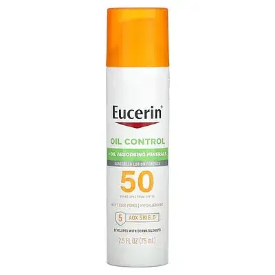 Face Oil Control Sunscreen Lotion - SPF 50