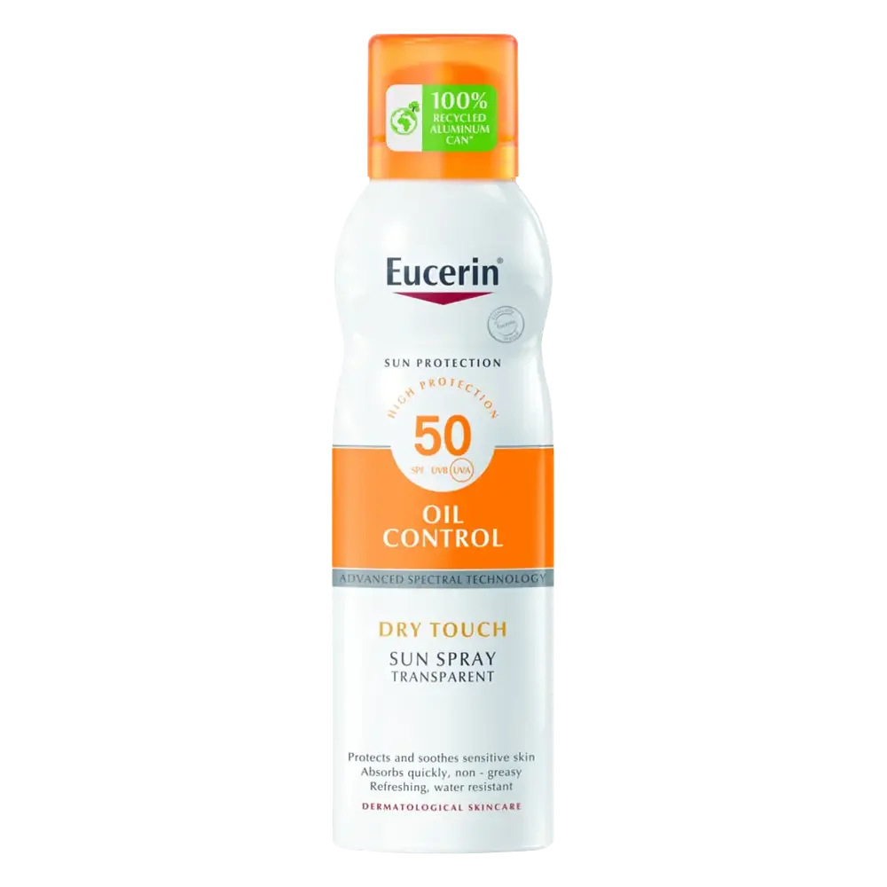 Oil Control Dry Touch Transparent Sun Spray SPF 50