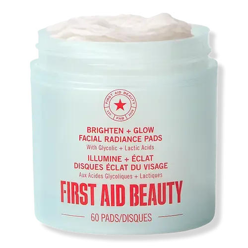 Facial Radiance Pads With Glycolic + Lactic Acids