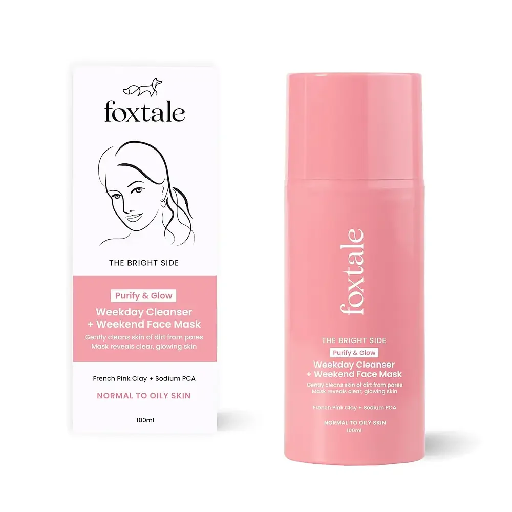 Purify & Glow Cleanser + Mask