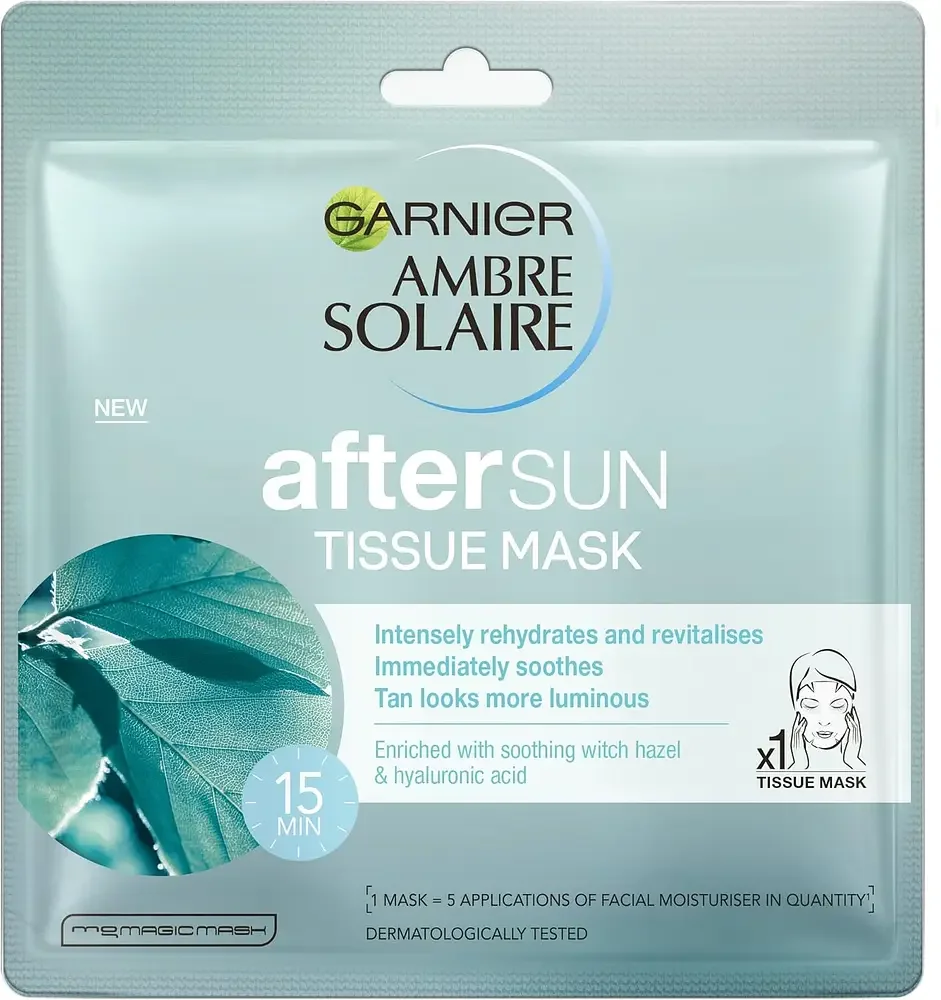 Ambre Solaire After Sun Cooling Tissue Mask