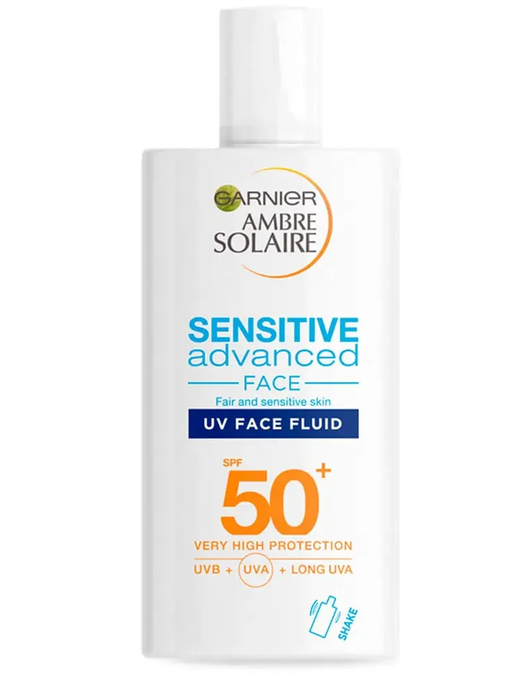 Ambre Solaire Sensitive Expert+ SPF50+ Face Fluid