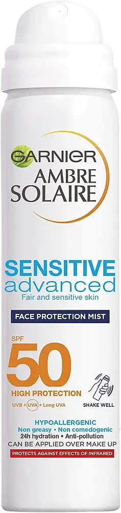 Ambre Solare Sensitive Advanced Face Protection Mist SPF50
