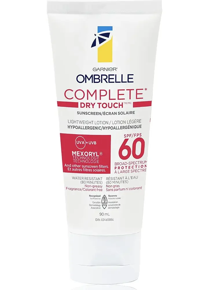 Ombrelle Complete Dry Touch Sunscreen Lotion for Sensitive Skin SPF 60