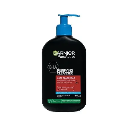 Pure Active Anti-Blackhead Charcoal Purifying Cleanser