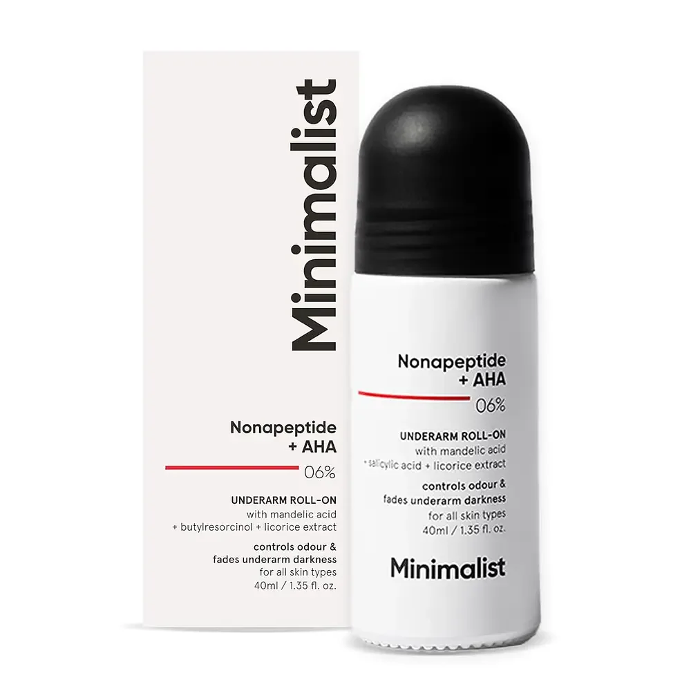 Nonapeptide + AHA 6% Underarm Roll-On