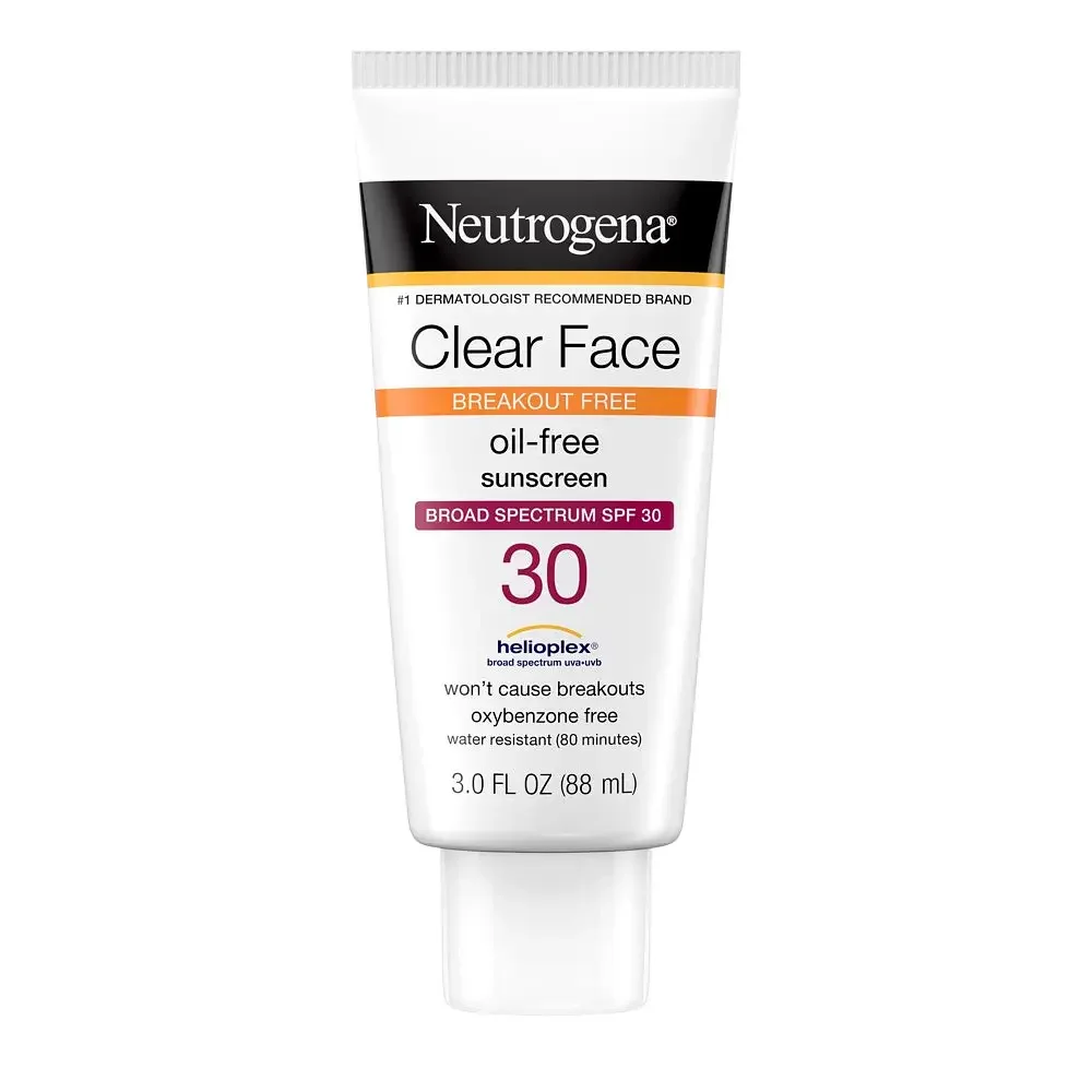 Clear Face Oil Free Sunscreen SPF 30