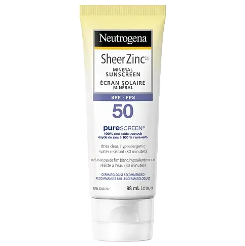 Sheer Zinc Mineral Sunscreen SPF 50