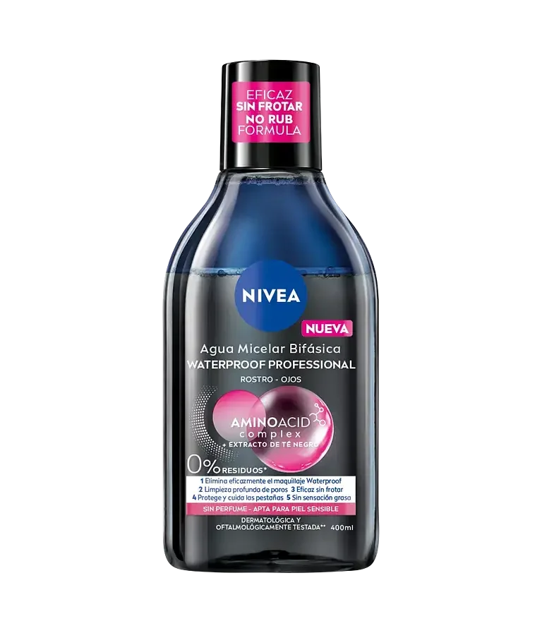 Água Micelar Bifásica Waterproof Professional