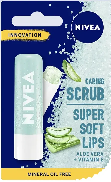 Aloe Vera + Vitamin E Caring Lip Scrub