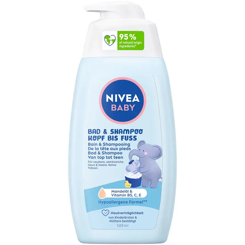 Bad & Shampoo Kopf Bis Fuss