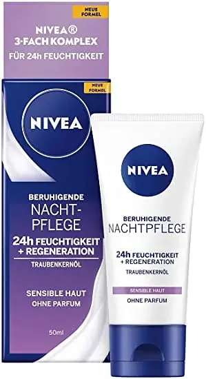Beruhigende Nachtpflege
